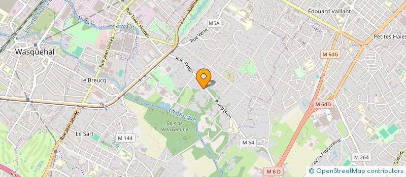 localisation de l'entreprise SOCIETE CIVILE DE L'OUEST  CROIX