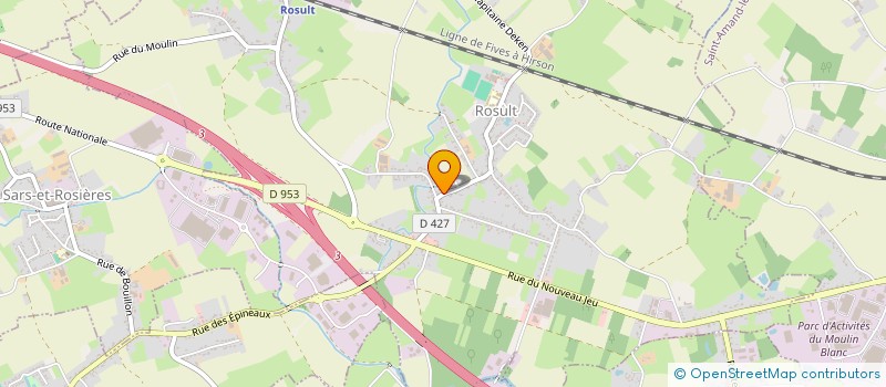 localisation de l'entreprise SOCIETE CIVILE DE LA CATERIE à ROSULT