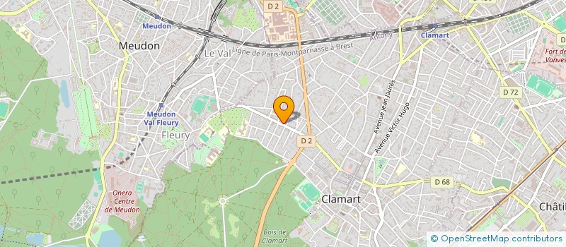 localisation de l'entreprise SOCIETE CIVILE DE LA CHAPELLE à CLAMART