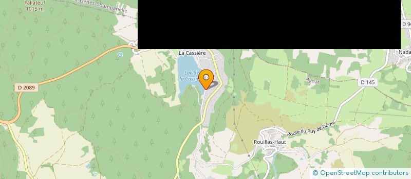 localisation de l'entreprise SOCIETE CIVILE DE LA CLE DU LAC  SAULZET-LE-FROID