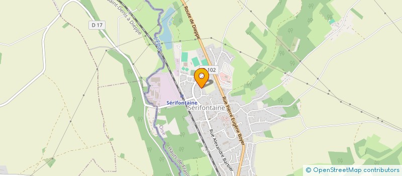 localisation de l'entreprise SOCIETE CIVILE DE LA COTE D'AMOUR  SERIFONTAINE