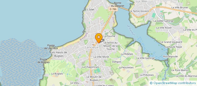 localisation de l'entreprise SOCIETE CIVILE DE LA CROIX COHINIAC  LANCIEUX