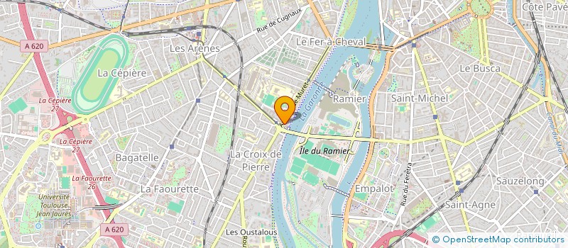localisation de l'entreprise SOCIETE CIVILE DE LA CROIX DE PIERRE à TOULOUSE
