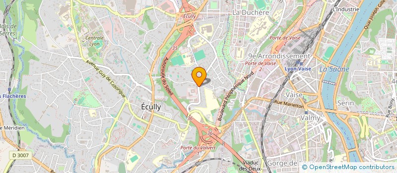 localisation de l'entreprise SOCIETE CIVILE DE LA FERME DE MORTIERE  ECULLY