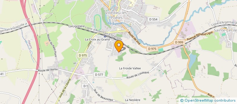 localisation de l'entreprise SOCIETE CIVILE DE LA GAIRIE  SAINT-MARTIN-LE-BOUILLANT