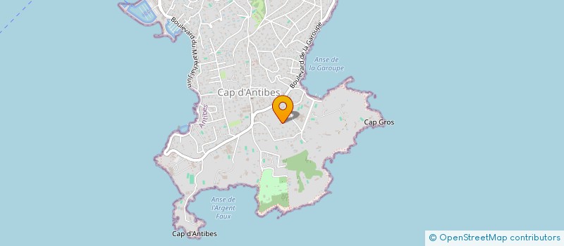 localisation de l'entreprise SOCIETE CIVILE DE LA GAROUPE à ANTIBES