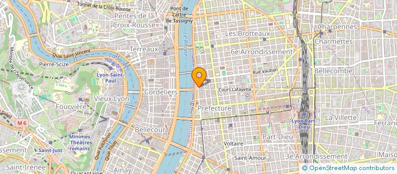 localisation de l'entreprise SOCIETE CIVILE DE LA GRANDE PERRIERE  LYON