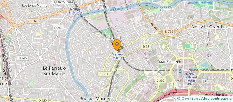 localisation de l'entreprise SOCIETE CIVILE DE LA HERSE  BRY SUR MARNE