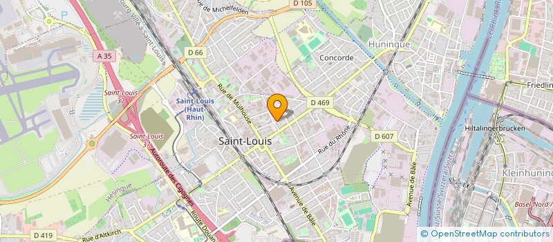 localisation de l'entreprise SOCIETE CIVILE DE LA LICORNE  SAINT-LOUIS