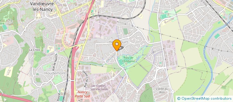 localisation de l'entreprise SOCIETE CIVILE DE LA MAISON DE SOINS SAINT-GERARD  HEILLECOURT