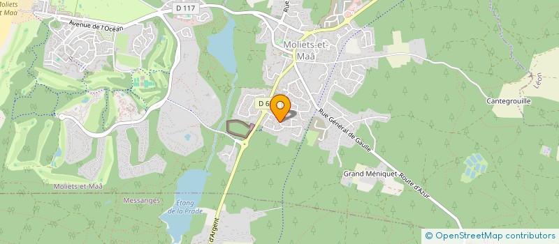 localisation de l'entreprise SOCIETE CIVILE DE LA MATAUDERIE à MOLIETS-ET-MAA