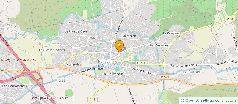 localisation de l'entreprise SOCIETE CIVILE DE LA MEOUGE  PELISSANNE