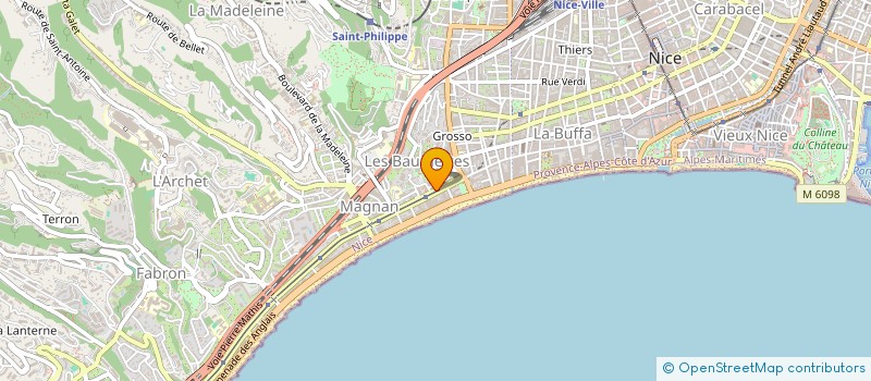 localisation de l'entreprise SOCIETE CIVILE DE LA MURE à NICE