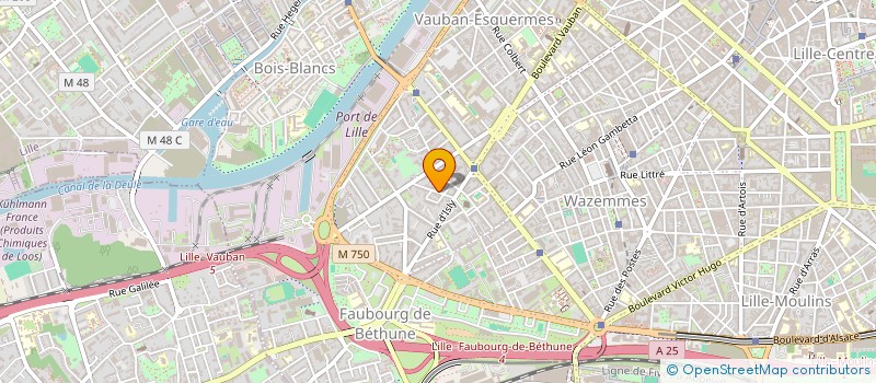 localisation de l'entreprise SOCIETE CIVILE DE LA PETITE VOLIERE à LILLE