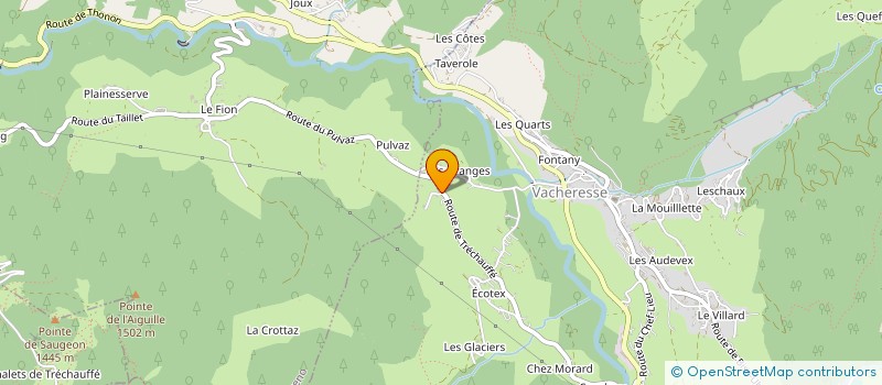 localisation de l'entreprise SOCIETE CIVILE DE LA PNOTTE  VACHERESSE