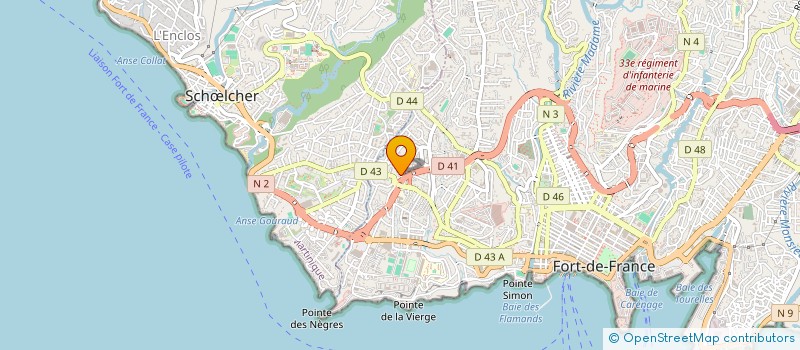 localisation de l'entreprise SOCIETE CIVILE DE LA RAVINE BLANCHE à FORT-DE-FRANCE