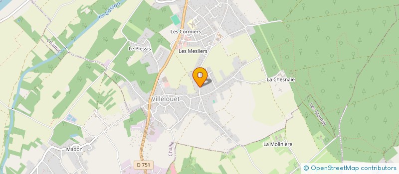 localisation de l'entreprise SOCIETE CIVILE DE LA ROCHE  CHAILLES