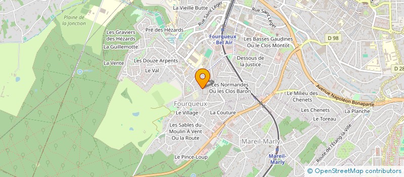 localisation de l'entreprise SOCIETE CIVILE DE LA ROCHE MONTEE  SAINT-GERMAIN-EN-LAYE