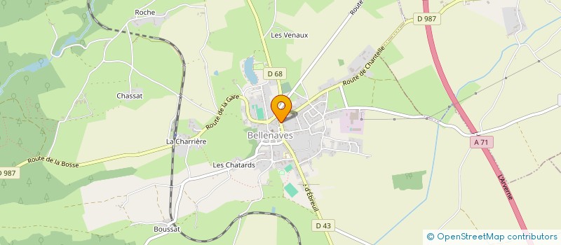 localisation de l'entreprise SOCIETE CIVILE DE LA RUE DES FORGES  CLERMONT-FERRAND