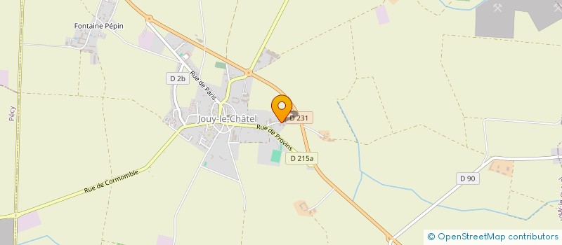 localisation de l'entreprise SOCIETE CIVILE DE LA RUE DU MOULIN  JOUY-LE-CHATEL