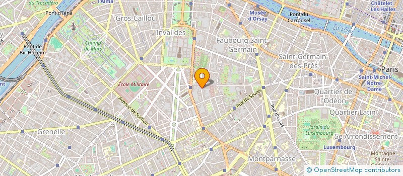 localisation de l'entreprise SOCIETE CIVILE DE LA RUE MONSIEUR  PARIS