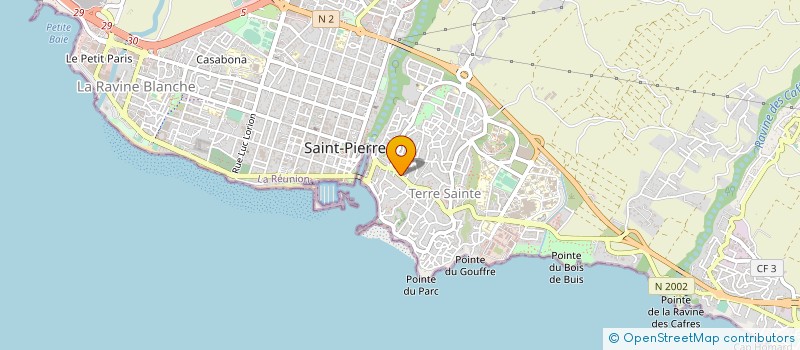 localisation de l'entreprise SOCIETE CIVILE DE LA SANTE à SAINT-PIERRE