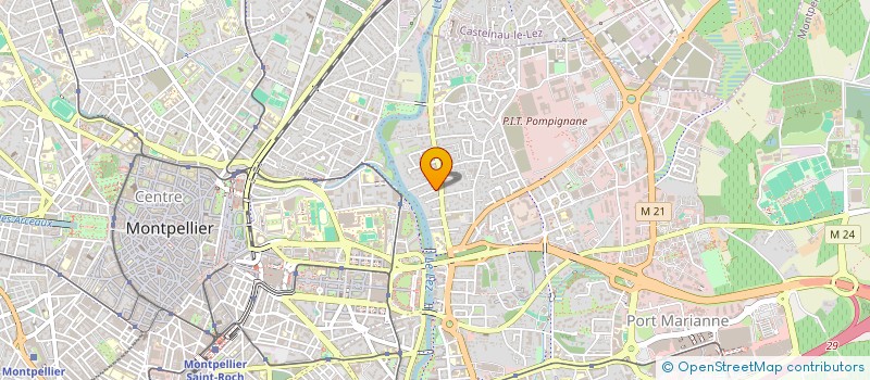 localisation de l'entreprise SOCIETE CIVILE DE LA TOUR à MONTPELLIER