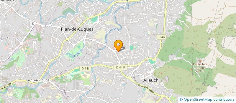 localisation de l'entreprise SOCIETE CIVILE DE LA VILLA DE LA MELIE  ALLAUCH