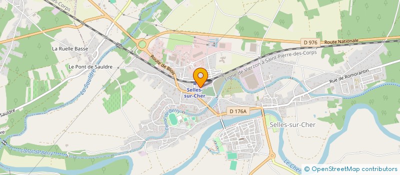localisation de l'entreprise SOCIETE CIVILE DE LARRAY à SELLES-SUR-CHER