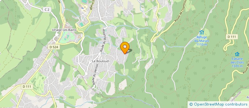 localisation de l'entreprise SOCIETE CIVILE DE LAYANA  SAINT-MARTIN-D'URIAGE