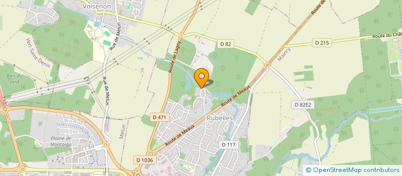 localisation de l'entreprise SOCIETE CIVILE DE LOISIRS SAINT NICOLAS  RUBELLES