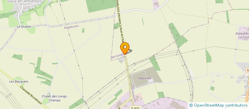 localisation de l'entreprise SOCIETE CIVILE DE LONGCHAMPS à BERTANGLES
