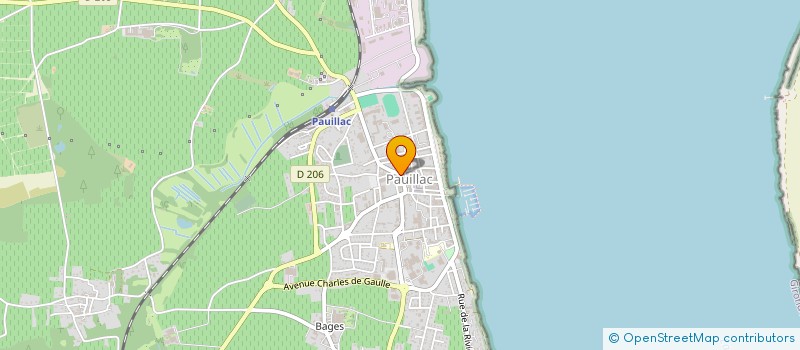 localisation de l'entreprise SOCIETE CIVILE DE LYNCH RAGES  PAUILLAC