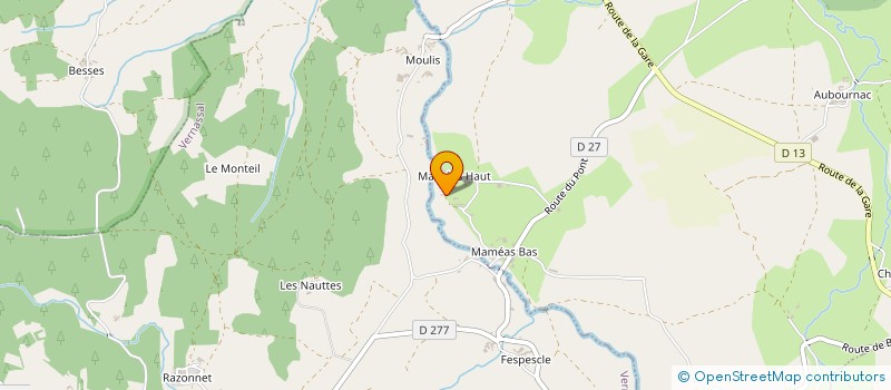 localisation de l'entreprise SOCIETE CIVILE DE MALAGUET  MONLET