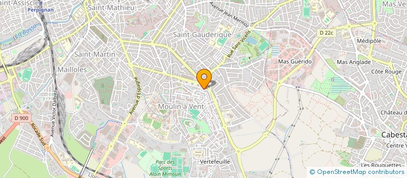 localisation de l'entreprise SOCIETE CIVILE DE MASSEURS-KINESITHERAPEUTES DE MESSIEURS JEAN TESSEIRE, OLIVIER ESCANDE, CHRISTOPHE LAGARRIGUE ET MAX F  PERPIGNAN