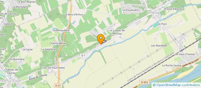 localisation de l'entreprise SOCIETE CIVILE DE MONCE  LIMERAY