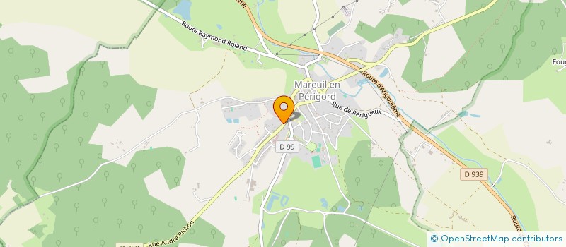 localisation de l'entreprise SOCIETE CIVILE DE MONTCHOISY  MAREUIL EN PERIGORD