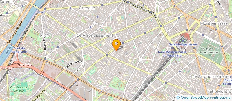 localisation de l'entreprise SOCIETE CIVILE DE MONTCORBIER  PARIS