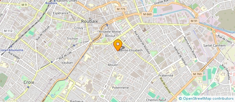 localisation de l'entreprise SOCIETE CIVILE DE MOYEN CHAMADE à ROUBAIX