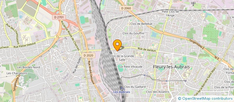 localisation de l'entreprise SOCIETE CIVILE DE MOYEN CHASSANDE-THILLIER à FLEURY-LES-AUBRAIS