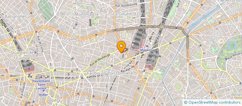 localisation de l'entreprise SOCIETE CIVILE DE MOYENS A CAPTIAL VARIABLE L'ATELIER SUSPENDU  PARIS