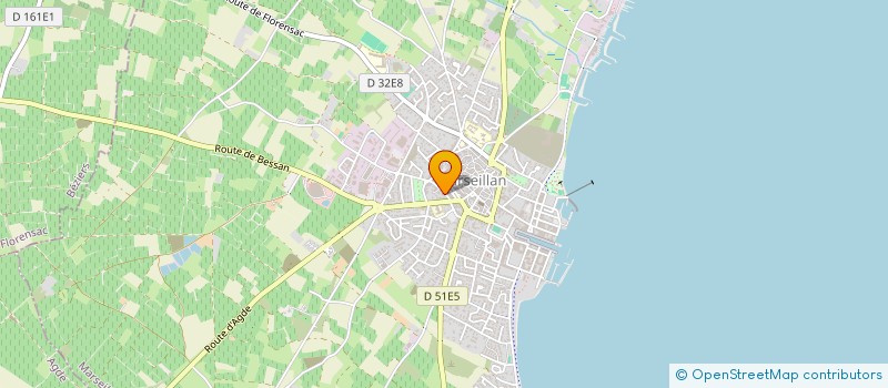 localisation de l'entreprise SOCIETE CIVILE DE MOYENS ACTION PREVENTION REEDUCATION à MARSEILLAN