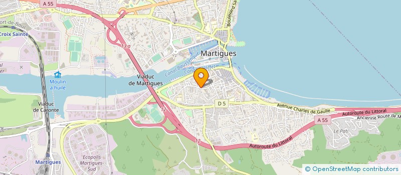 localisation de l'entreprise SOCIETE CIVILE DE MOYENS ADAMANTE à MARTIGUES