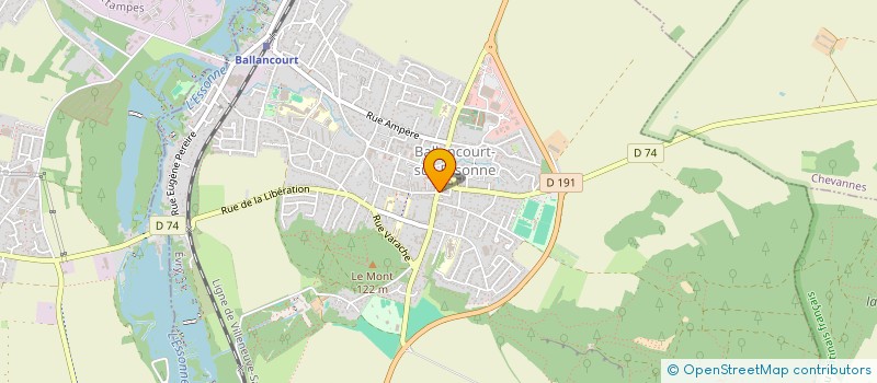 localisation de l'entreprise SOCIETE CIVILE DE MOYENS ADELAIDE à BALLANCOURT-SUR-ESSONNE