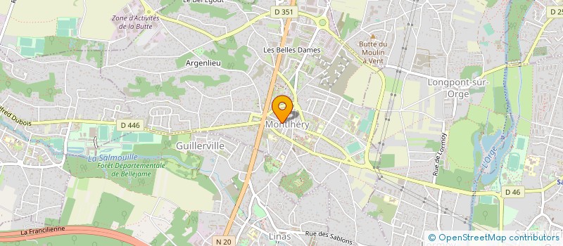 localisation de l'entreprise SOCIETE CIVILE DE MOYENS AMBROISE PARE à MONTLHERY