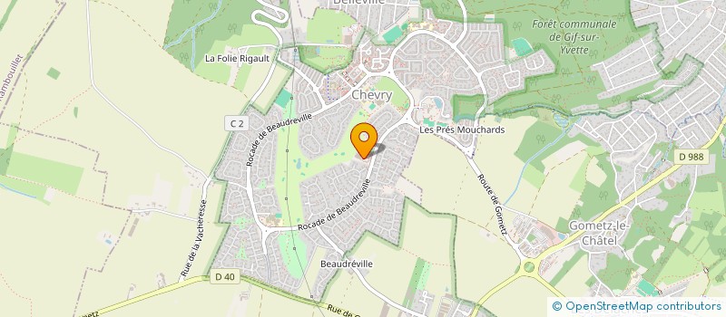 localisation de l'entreprise SOCIETE CIVILE DE MOYENS ANATSY  GIF-SUR-YVETTE