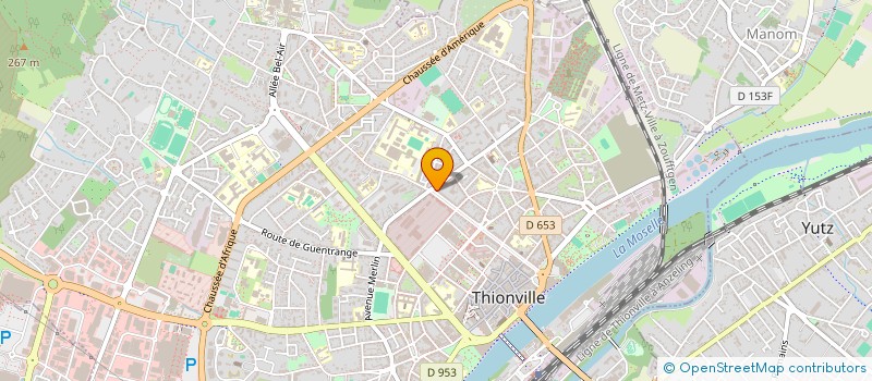 localisation de l'entreprise SOCIETE CIVILE DE MOYENS ANGIO-MED à THIONVILLE