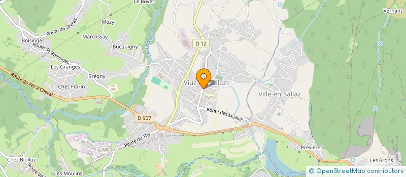 localisation de l'entreprise SOCIETE CIVILE DE MOYENS APEX à VIUZ-EN-SALLAZ