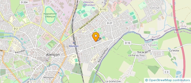 localisation de l'entreprise SOCIETE CIVILE DE MOYENS ARTHUR à ALENCON