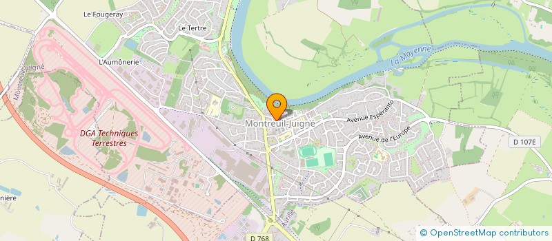localisation de l'entreprise SOCIETE CIVILE DE MOYENS AVERROES à MONTREUIL-JUIGNE